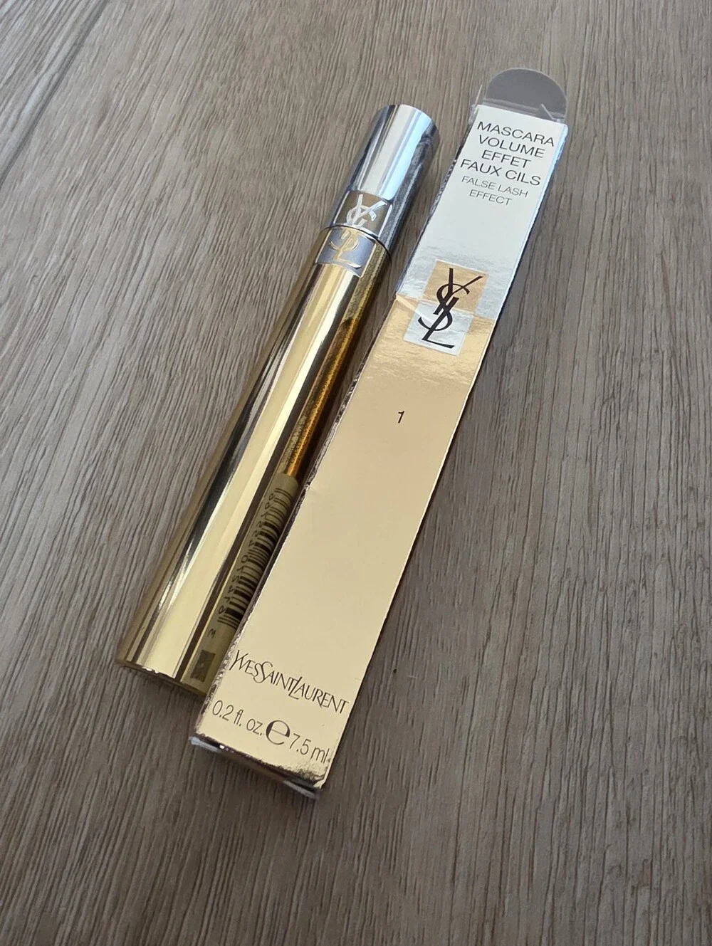 YSL Volume Effet Faux Cils Luxurious Mascara High Density Black 1 New